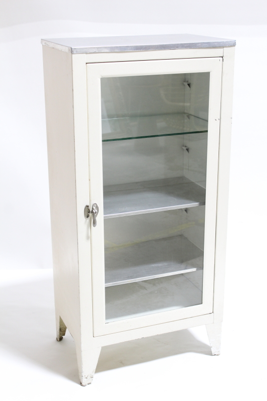 Medical Cabinet Vintage 1 Door W, Metal Medicine Cabinet Vintage