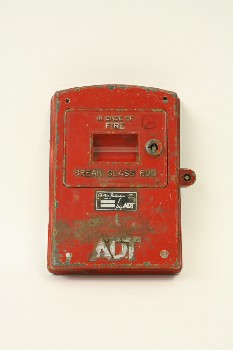 Fire, Pull Station, FRONT PANEL ONLY OF BOX, 