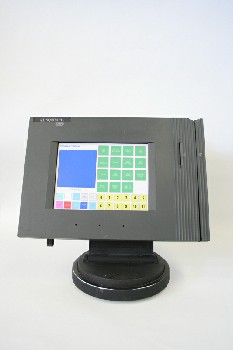 Restaurant, Misc, POINT OF SALE (POS) SYSTEM, TOUCH SCREEN, CARD SWIPE, ROTATES, PLASTIC, BLACK