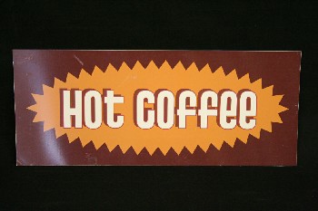 Sign, Coffee, 