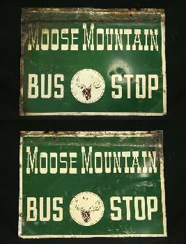 Sign, Bus/Train, BUS STOPS, 