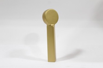 Bar, Taps, BEER TAP PULL HANDLE,CIRCLE END,BLANK,NO LOGO, GLITTERY , CERAMIC, GOLD