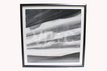 Art, Print, CLEARED, GICLEE, ABSTRACT LANDSCAPE, BEVELED BLACK FRAME, GICLEE, BLACK