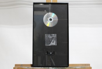 Wall Dec, Award, CLEARABLE, PLATINUM ALBUM, CD / COMPACT DISC, ALBUM COVER OF 