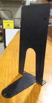 Bookend, Sheet, TALL AND NARROW, AGED, Condition May Vary, METAL, BLACK