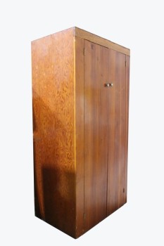 Cabinet, Wood, HOMEMADE WARDROBE CUPBOARD, 2 DOOR, WOOD, BROWN