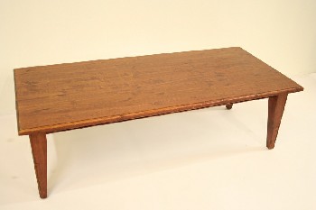 Table, Coffee Table, PINE, LEGS TAPERED ON 2 SIDES, WOOD, BROWN