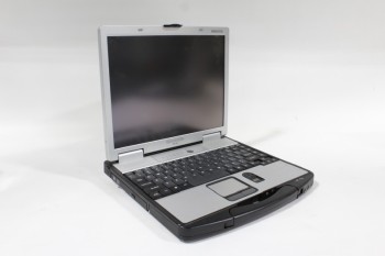 Computer, Laptop, "TOUGHBOOK" INDUSTRIAL/WORK LAPTOP, PLASTIC, BLACK