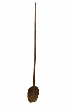 Restaurant, Misc, LONG HANDLED BAKERY / BREADMAKING PADDLE, RUSTIC, ANTIQUE, JUST OVER 7FT LONG - Condition Not Identical To Photo, WOOD, BROWN